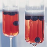 4th of July Punch - Cranberry punch with blueberries